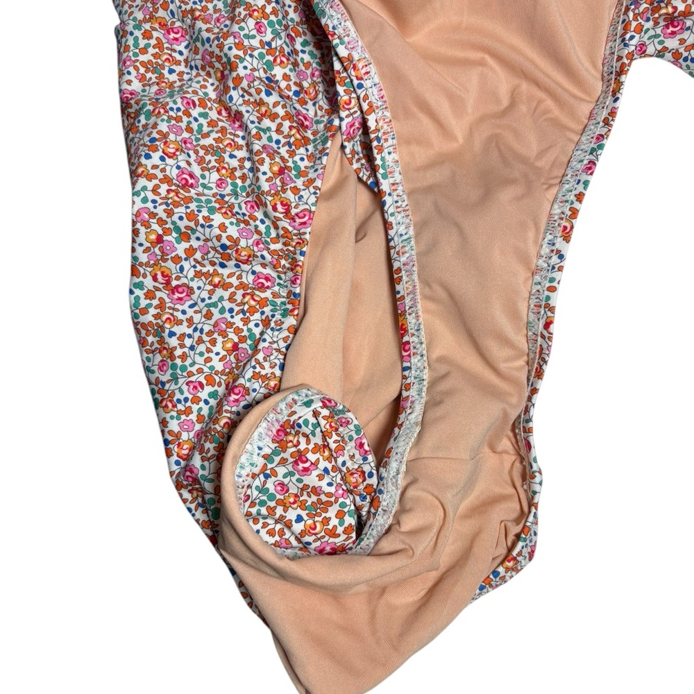 J. Crew Liberty Fabric Swimsuit One Piece Ladies Floral Plus Size 20 - Picture 10 of 11